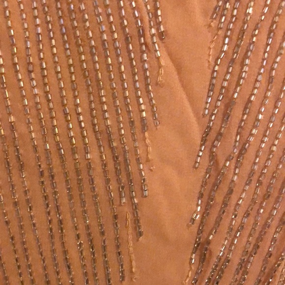 MLV Sequin Beige & Black Cocktail Dress - Picture 5 of 8